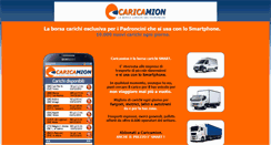Desktop Screenshot of caricamion.it